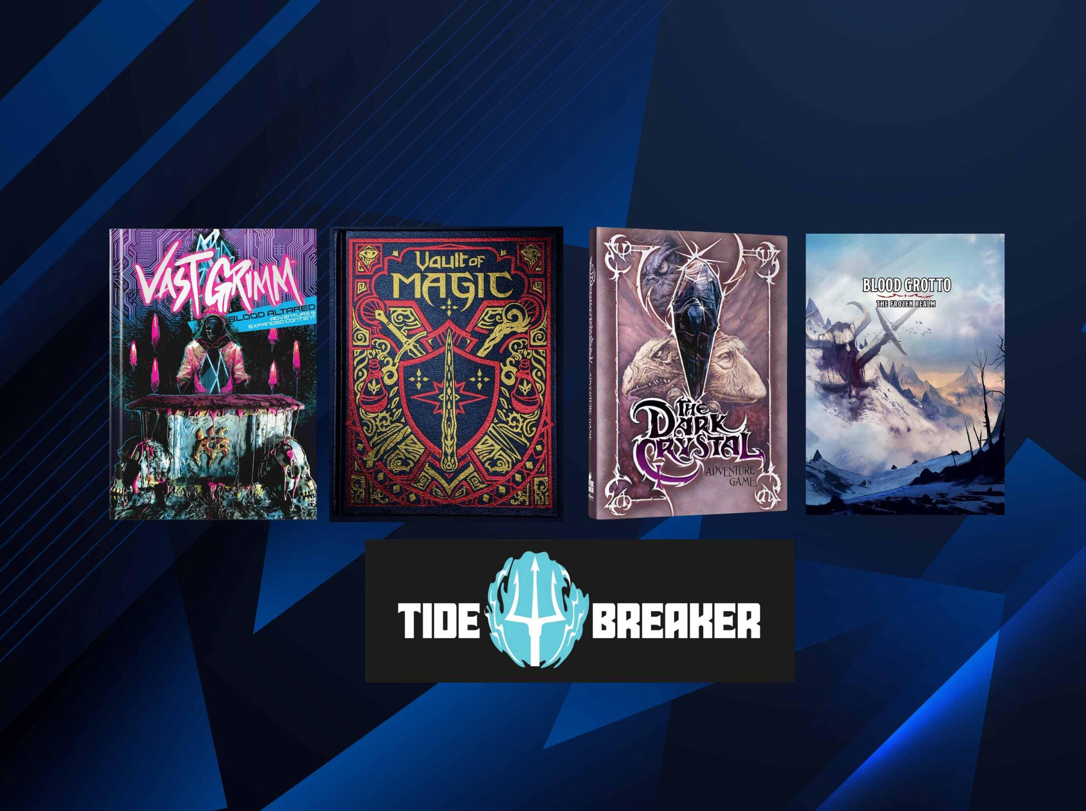 Janet Forbes RPG Game Writer Janet Forbes is an RPG Game Write. Some of her game covers are shown here including The Dark Crystal RPG, Kobold Press's Vault of Magic, Vast Grimm and The Blood Grotto setting.